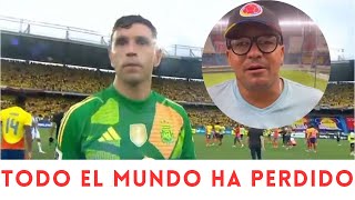 El CAMARÓGRAFO AGREDIDO POR DIBU MARTÍNEZ HIZO UNA FUERTE DECLARACIÓN EN LAS REDES [upl. by Htessil283]