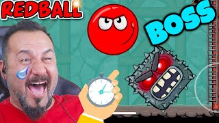 REDBALL 4 BOMBACI BOSS GELDİ  sesegel çocuk SÜRELİ REDBALL 4 MAĞARALAR OYNUYORUZ [upl. by Lorna]