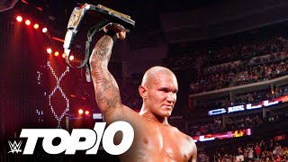 Randy Orton’s championship wins WWE Top 10 March 13 2022 [upl. by Nicola667]