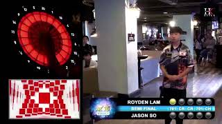 Hong Kong Tour 2024  2025  Semi Final Match  Royden Lam VS Jason So [upl. by Raveaux385]