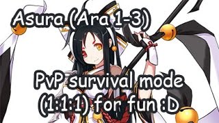 Elsword KR Survival PvP for fun Asura Void Princess Lord Knight and Deadly Chaser [upl. by Ellives728]