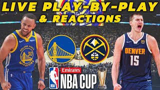 Golden State Warriors vs Denver Nuggets  Live PlayByPlay amp Reactions [upl. by Basil477]