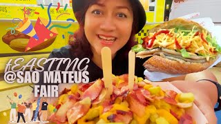 Feasting at Sao Mateus Fair Exploring the Gastronomic Delights of Elvas Portugal [upl. by Lairea547]