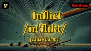 v Inflict meaning cause harm with 5 examples [upl. by Twelve113]