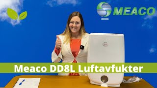 Meaco DD8L Standard og Junior Fantastisk avfukter Best i test [upl. by Seldan]