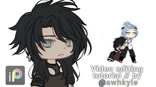 How I do my edits ibis paint gachalife editing tutorial [upl. by Neely]