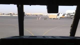 VMGR252 taxiing out of Kandahar 2010 [upl. by Yanej296]