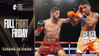 Full Fight  Jorge Linares vs Mercito Gesta Linares Defends WBA and RingTV Lightweight Titles [upl. by Riamo]