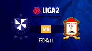 ⚽ USMP VS AYACUCHO FC  LIGA 2  FECHA 11 [upl. by Korie]