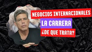 De qué trata la carrera de Negocios Internacionales Perú [upl. by Sayed]