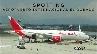 Spotting Aeropuerto El Dorado Terminal 1 PARTE 1 [upl. by Tinaret]