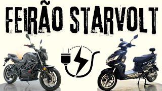 FEIRÃO DE MOTOS ELÉTRICAS STARVOLT [upl. by Bbor229]