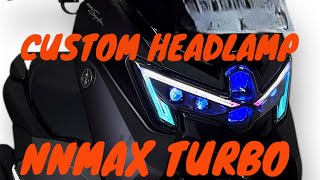 CUSTOM HEADLAMP BILED NMAX TURBO [upl. by Almeeta]