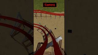 Roblox Heideland Theme Park Red Rocket Rollercoaster experience rollercoaster [upl. by Aizahs970]