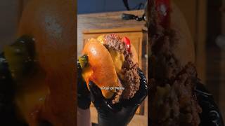 Le burger Specialllll gourmanndddd ❤️  food cuisine recette shortvideo shorts fyp viral 1k [upl. by Hose768]