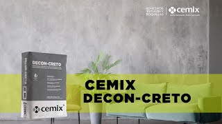 CEMIX DECONCRETO [upl. by Anilak583]