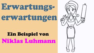 Niklas Luhmann über Erwartungserwartungen Systemtheorie Soziologie der Partnerschaft [upl. by Eesak457]