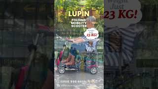 🚀 Experience freedom and independence with the Lupin Folding Mobility Scooter 🌟 [upl. by Durware]