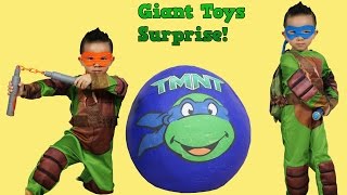 Giant Surprise Egg Toys Unboxing Opening Fun With Ckn Toys [upl. by Nerehs114]