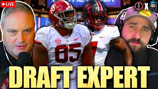 PREDICTING The 49ers Picks amp Needs With NFL Draft EXPERT [upl. by Zondra317]