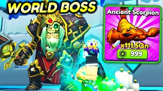 I Bought BEST PETS and DEFEAT STRONGEST WORLD BOSS In Roblox Monster Slayer [upl. by Zhang]