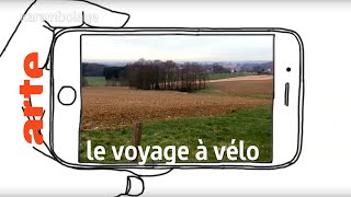 le voyage à vélo  Martina Bergmann  Karambolage  ARTE [upl. by Ecinue]