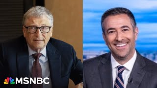 See Bill Gates’ Pandemic Warnings Before Covid Ari Melber Breakdown [upl. by Ellinad]