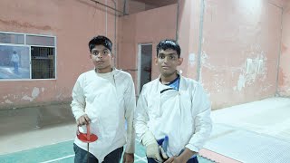 DSA Stadium SGF Fencing National Selected Players Sabre Practice  Nandyal [upl. by Coop]