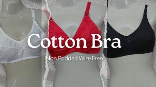 Best Cotton NonPadded WireFree Bras for Girls  Comfortable amp Stylish Choices Bra nonpaddedbra [upl. by Danialah203]