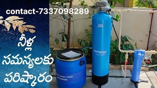 water softener installation  Hyderabad  contact 7337098289 [upl. by Clava]