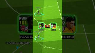 Saka vs Valverde ⚽💨 Speed Challenge efootball efootball2025 [upl. by Yee702]