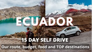 ECUADOR TRAVEL GUIDE we were AMAZED Our 15day route budget food and TOP destinations to visit [upl. by Branham]