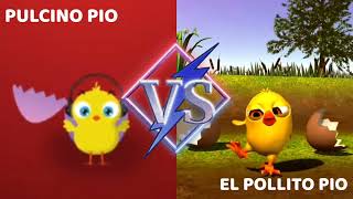 Pulcino Pio vs El Pollito Pio  con Diferentes Efectos [upl. by Resneps]