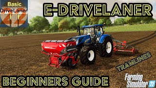 Beginners Guide To Tramlines EDrivelaner Fs22 PS5 [upl. by Ativahs]