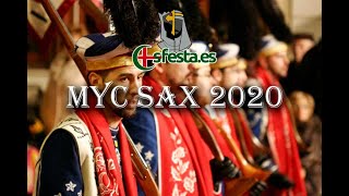 Entrada de Moros y Cristianos SAX 2020 [upl. by Clarance]