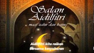 Ramlah RamCahaya Aidilfitri  Lirik [upl. by Arba]