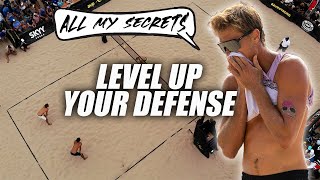 How to Play Defense in Beach Volleyball feat Taylor Crabb [upl. by Selokcin281]