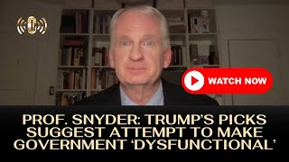 MUST WATCH Professor Snyder WARNS about what’s to come  actualnews [upl. by Yug152]