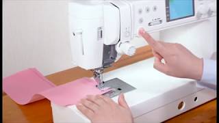 Janome MC6700P Sewing Machine Video [upl. by Anneirda90]