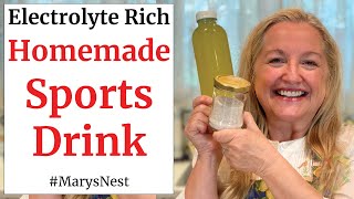 The Easy Way to Make Homemade Electrolyte Drinks and Sports Drinks [upl. by Rudolph]