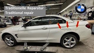 Traditional repair BMW 4er CabrioTraditionelle Reparatur [upl. by Anyaj]