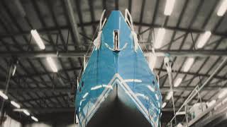 Scandi Yachts launching Scandi 42 [upl. by Ahsirek]