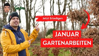 Gartenarbeiten Januar Das ist zu tun 2023 [upl. by Rodoeht623]