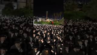 Karlin Stolin Rebbe Saying Selichot At The meoras hamachpela [upl. by Cindee367]