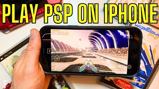 Play PSP games on iPhone Beginners Guide 2024  EASY Setup [upl. by Aicinat33]