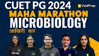 Microbiology  CUET PG 2024  Maha Marathon  Part2  VedPrep Biology Academy [upl. by Eikceb]