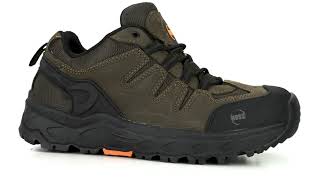 Mens Hoss Eric Lo Aluminum Toe Work Shoe 50238 [upl. by Ydak]