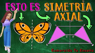 📏🦋La Simetría Axial y Ejercicios Resueltos🤓✅ [upl. by Cassiani]