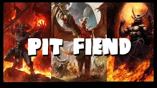 Dungeons and Dragons Lore Pit Fiend [upl. by Addis]