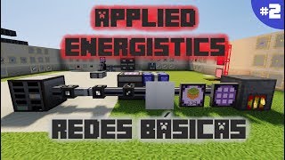 APPLIED ENERGISTICS 2  PARTE 2 REDES BÁSICAS ME SYSTEM  MINECRAFT MOD 1122 [upl. by Past183]